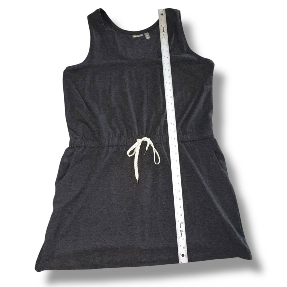 ZELLA Gwen Ponte Knit Tank Dress - Grey Dark Heather XXL - Picture 10 of 12